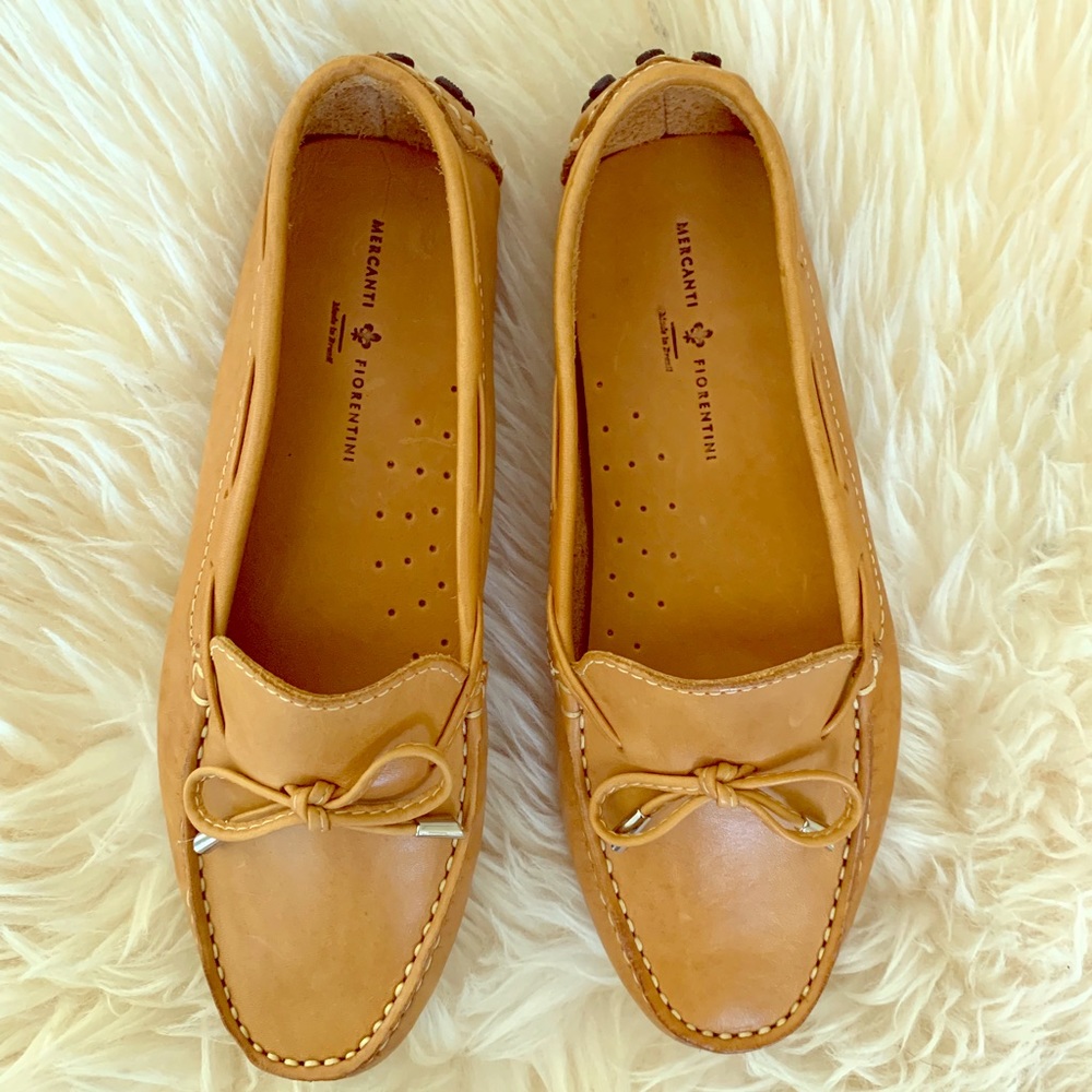 Mercanti Fiorentini Tan Leather Loafer 8M